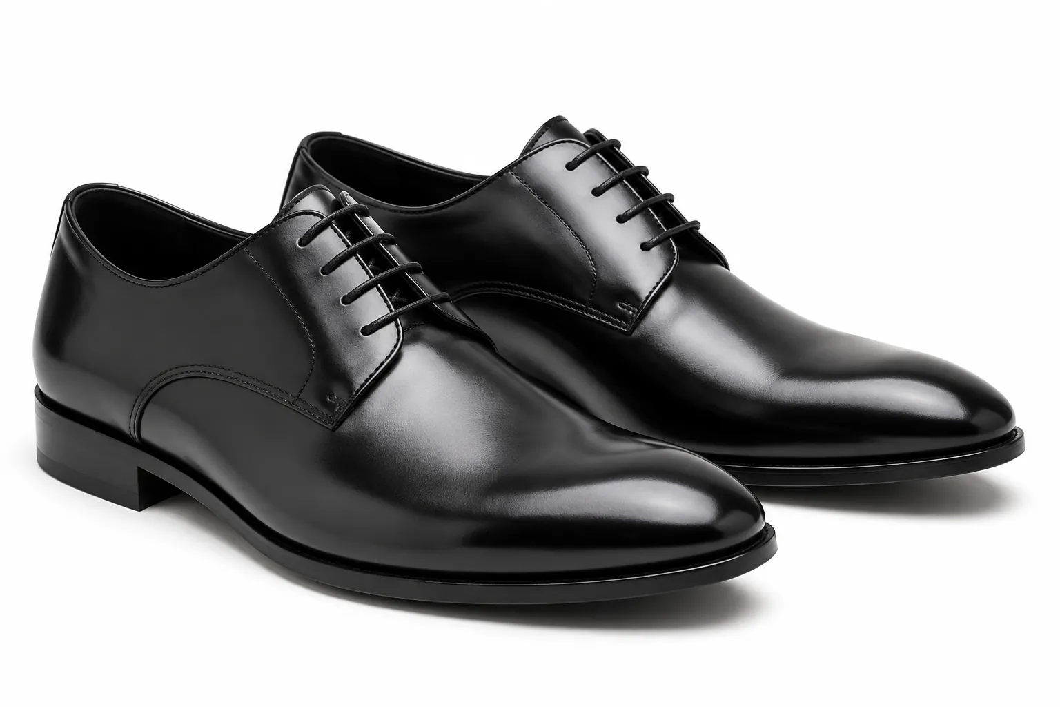Formal leather shoe prepared for private label range review